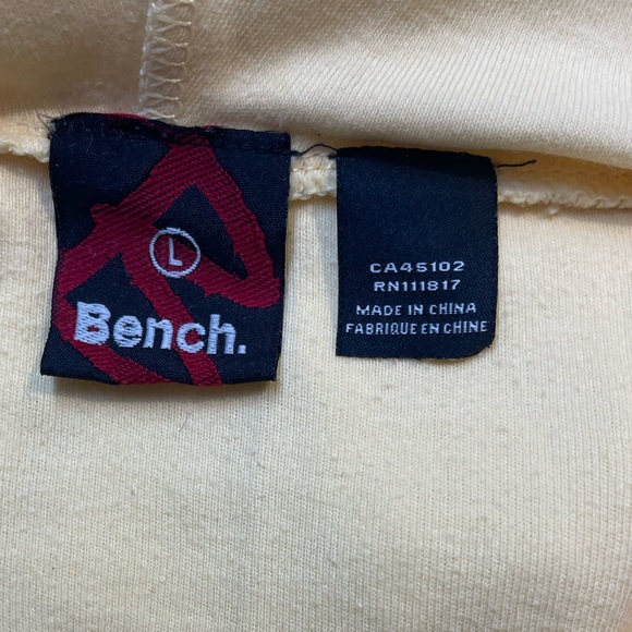 Bench Yellow Double Pocket Hoodie - Picture 5 of 6